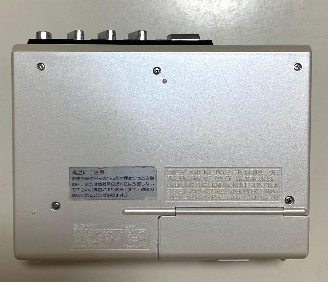 ポータブルプレーヤー SONY WM-55 STEREO CASSETTE PLAYER