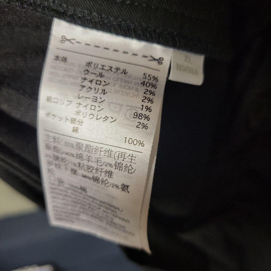 Y-3 ウール ポリエステル ブラック ジョガーパンツ サイズXL