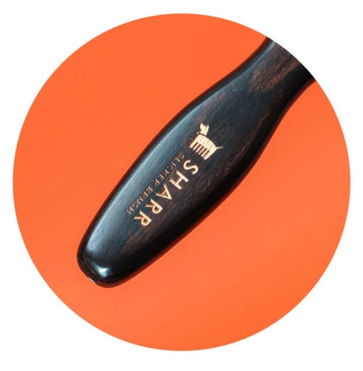 SHARR ブラシ 黒/オレンジ _3