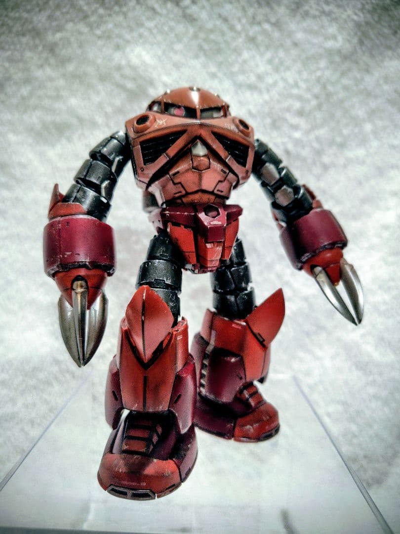 塗装済み完成品　シャア専用　セット売り　RGズゴック　HGザクⅡ HGゲルググ