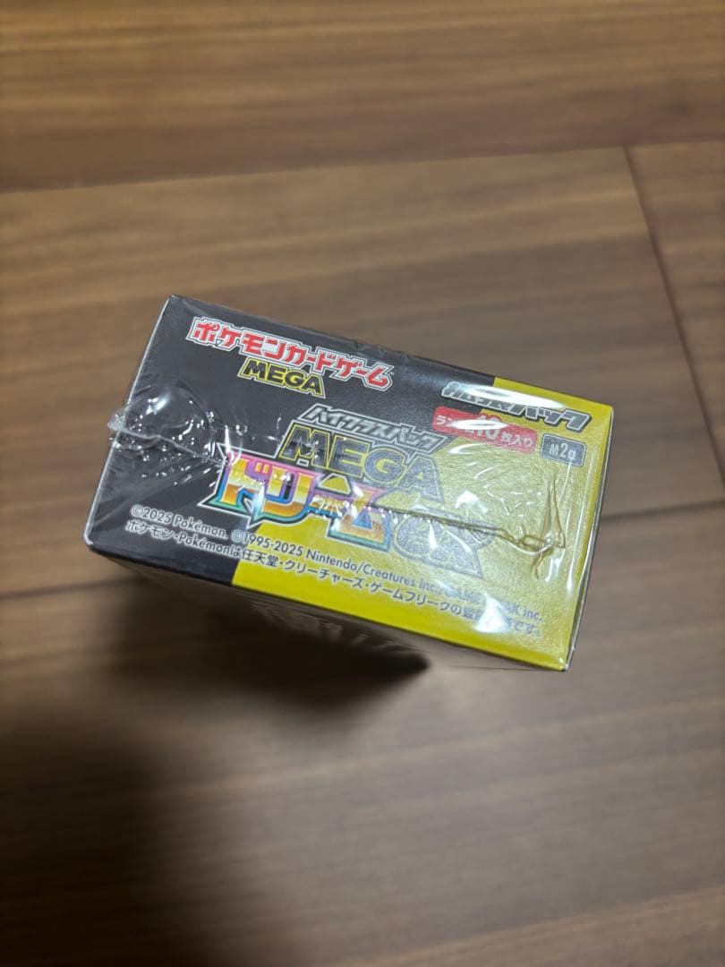 ポケモンカードゲーム MEGA ドリームEX BOXシュリンク付き