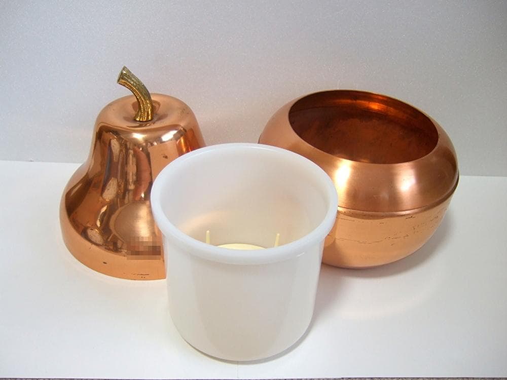 【 ポルトガル製 】洋ナシ型 銅製 アイスペール ヴィンテージ