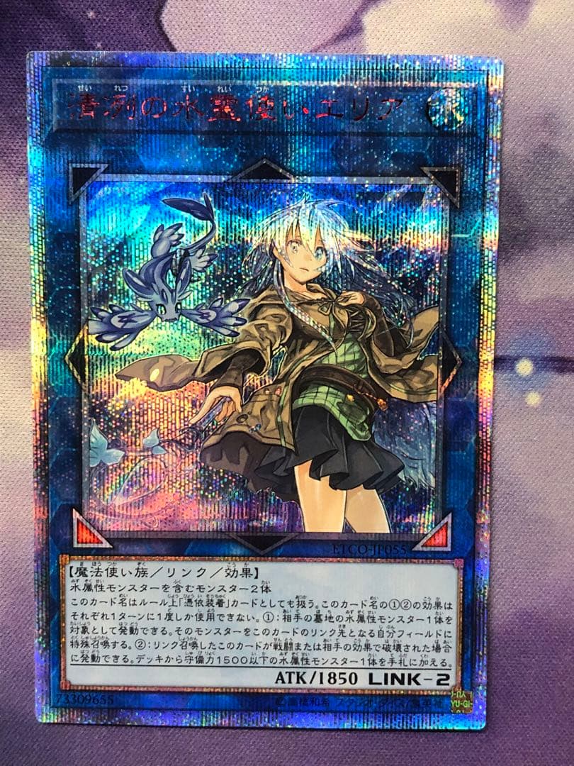 遊戯王　清冽の水霊使いエリア 20th シークレット