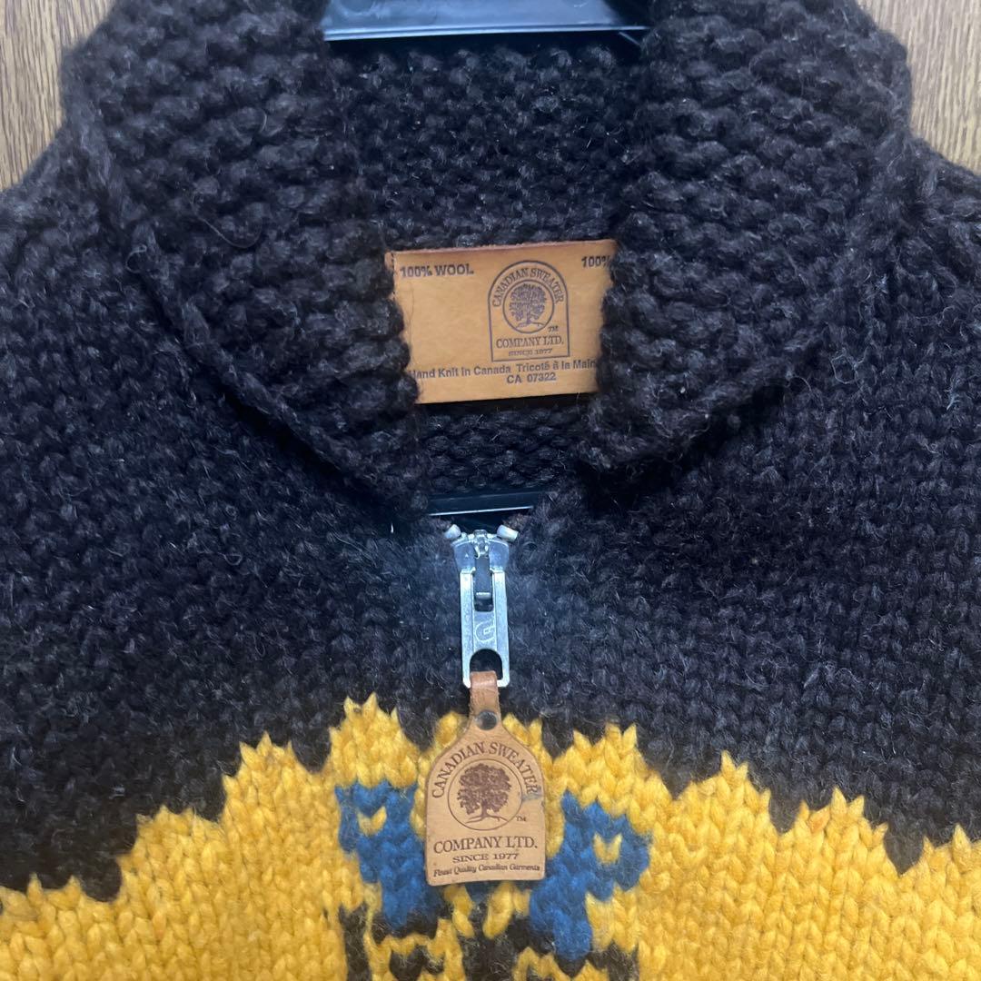 CANADIAN SWEATER COMPANY Ltd. カウチン M-L程度