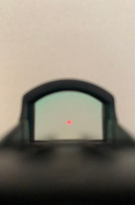 実物 実銃対応 軍用規格 Mini Mil Dot レッドドット ダットサイト