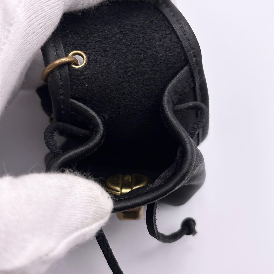 コーチ COACH キーホルダー ケース ターンロック リュック ブラック