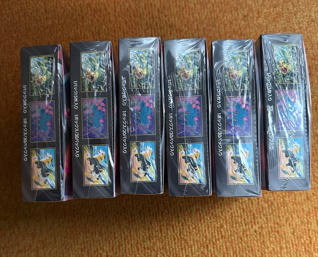 （新品未開封）ポケモンカード インフェルノX 6BOX シュリンク付き