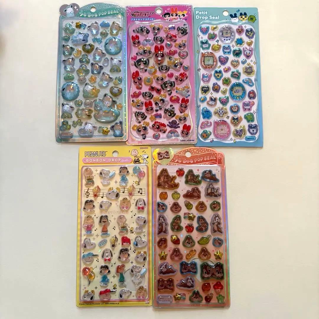 【正規品】うるちゅるPOPプチドロップ　BONBONドロップ　5枚セット
