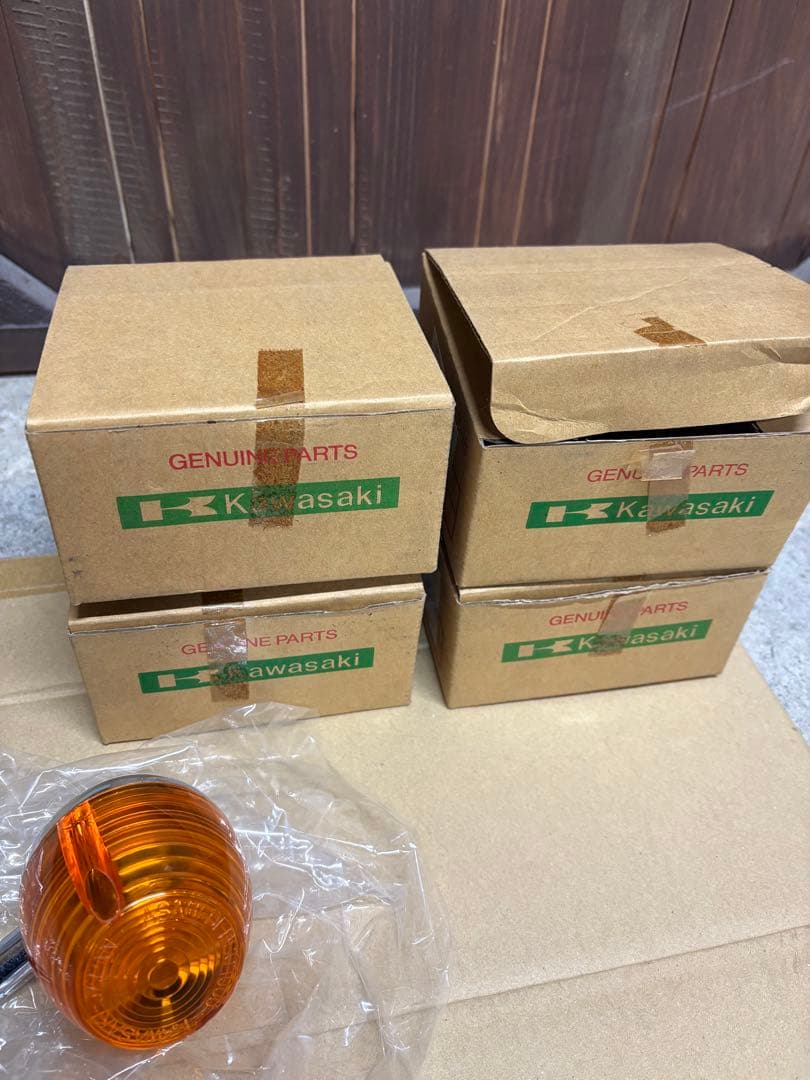 Kawasaki w1s 500ss タマゴ　ウィンカー