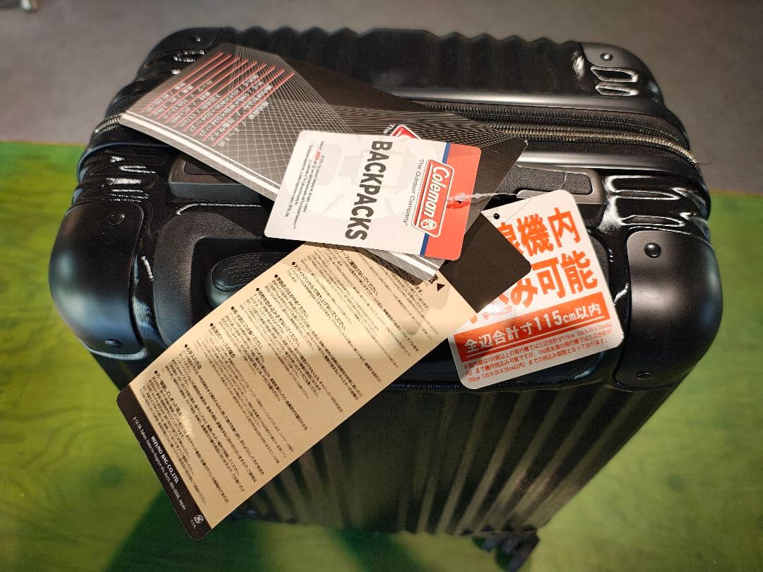 Coleman キャリーケース 14-59 ブラック　スーツケース