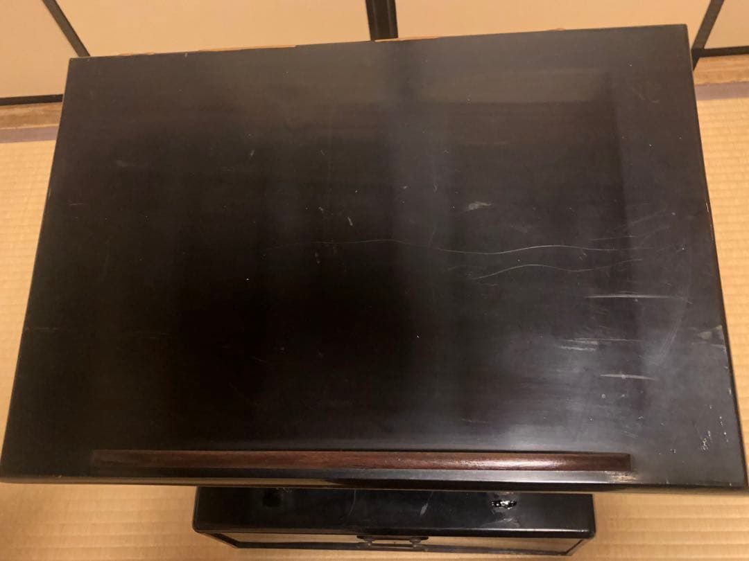 浄瑠璃　義太夫　見台　蒔絵　漆器　歌舞伎　文楽　三味線