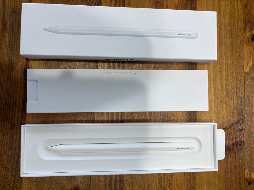 Apple Pencil Pro／正規店購入・保証期間有