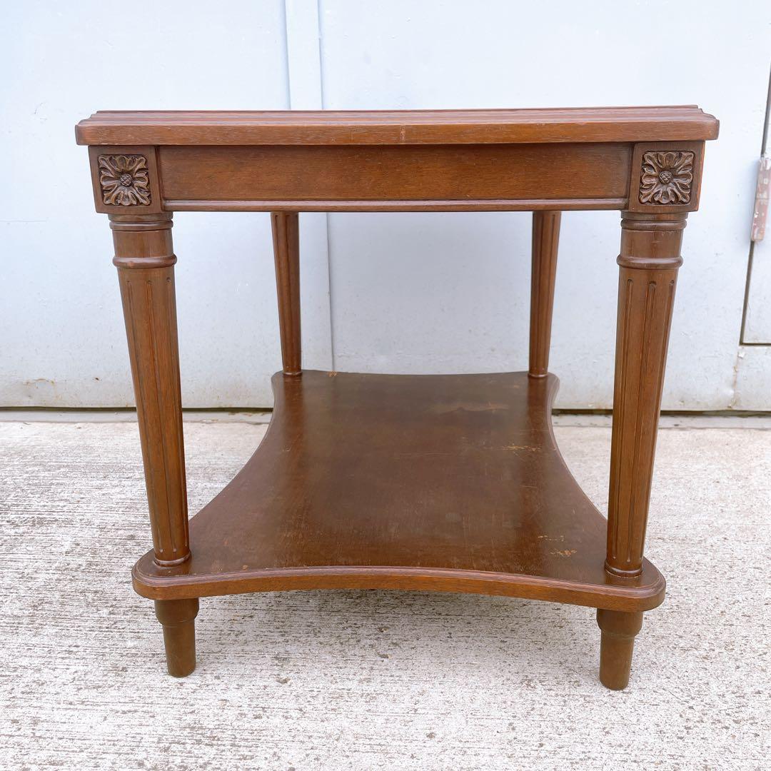 マルニ木工 maruni センターテーブル 棚付き クラシック 地中海ロイヤル