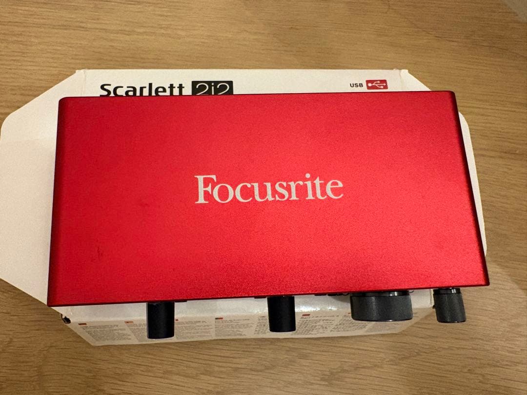 Focusrite Scarlett 2i2 第3世代