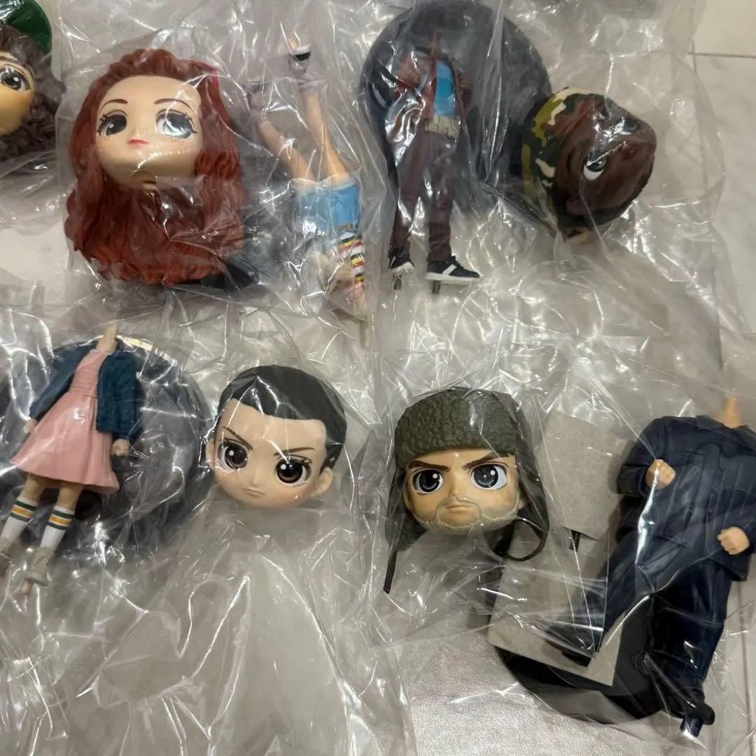 ストレンジャーシングス Qposket フィギュア 9体セットダスティンマックス