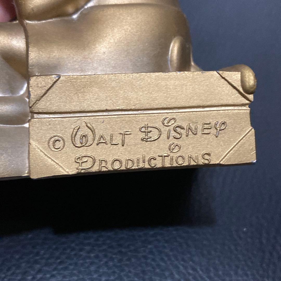 レア　真鍮製ゴールド ミッキーマウス フィギュア