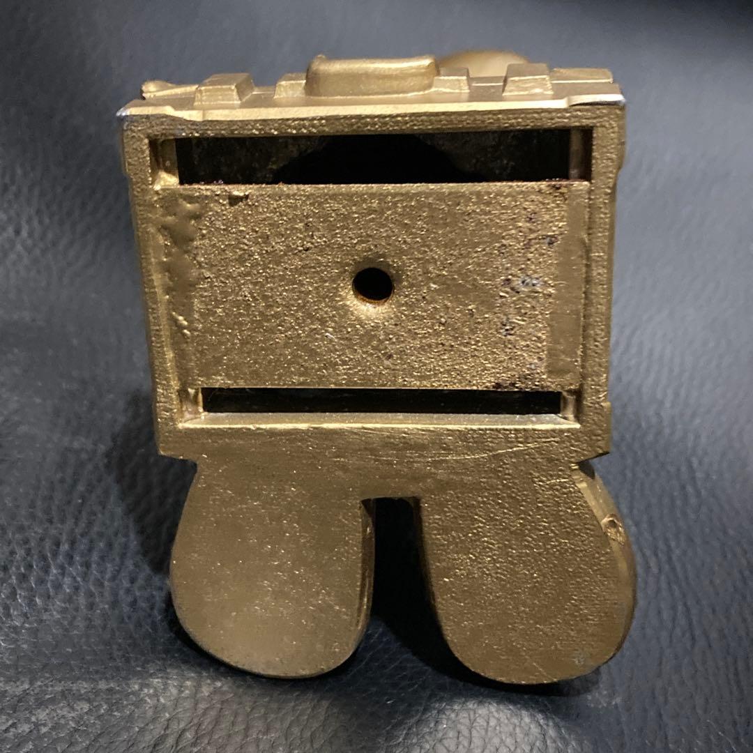 レア　真鍮製ゴールド ミッキーマウス フィギュア