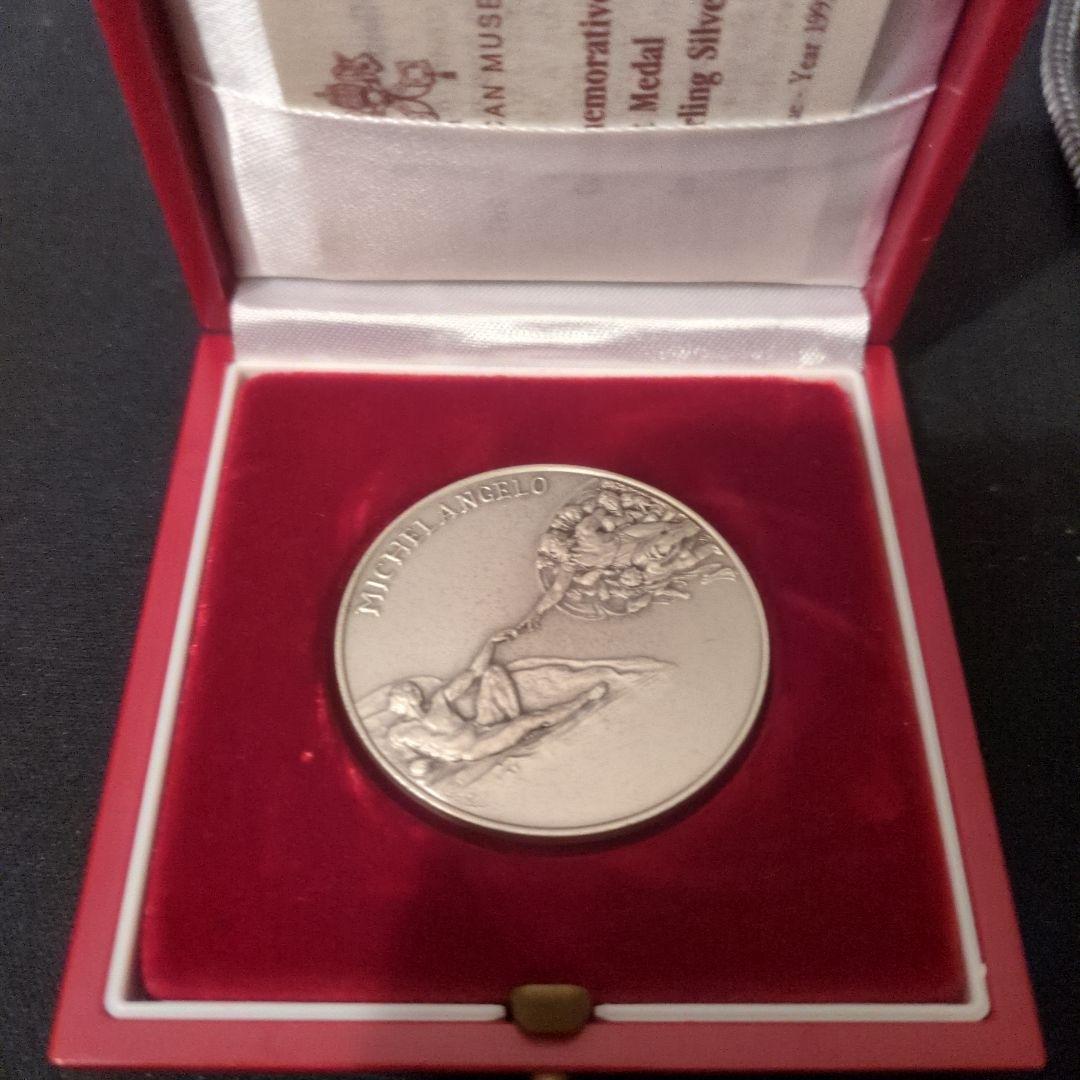 1992年発行 ヴァチカン美術館第1回年刊記念メダル