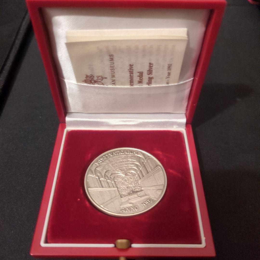 1992年発行 ヴァチカン美術館第1回年刊記念メダル