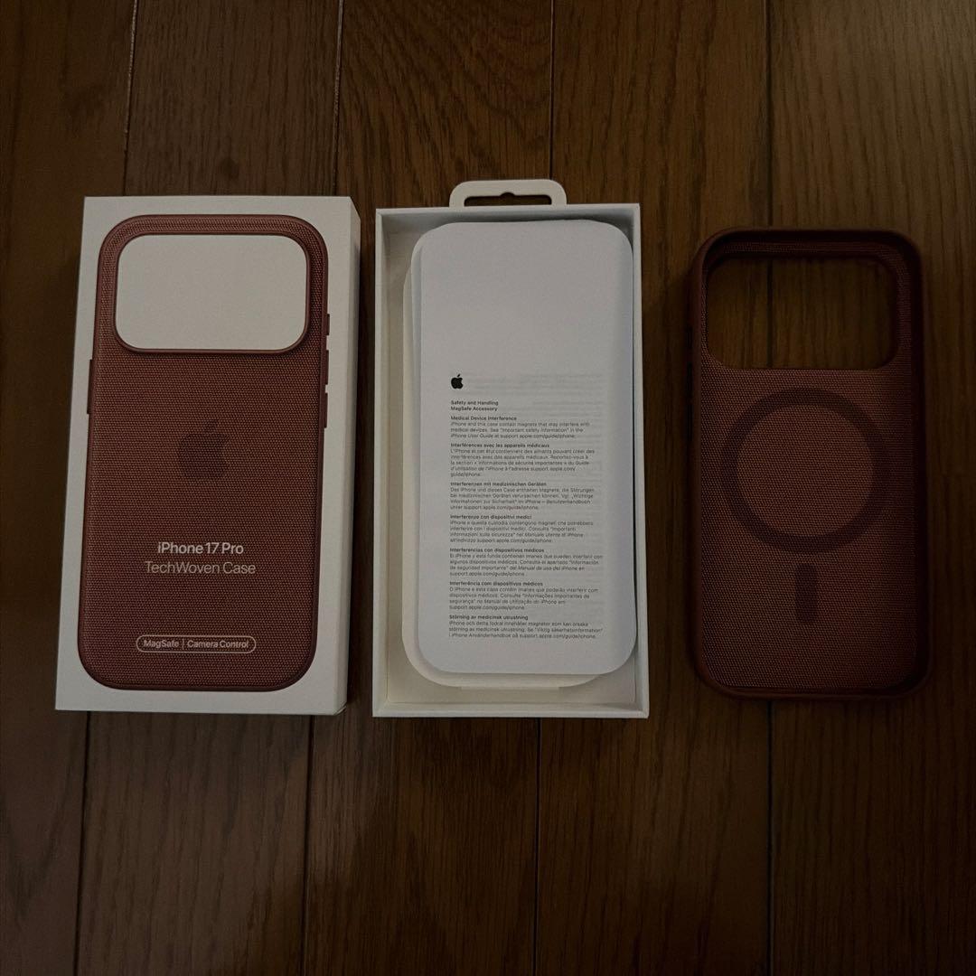 MagSafe対応iPhone 17 Proテックウーブンケース シエナ