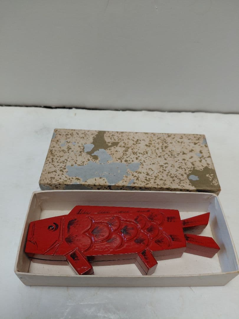 茶道具　鯉幟香合　こいのぼり香合　淡々斎好