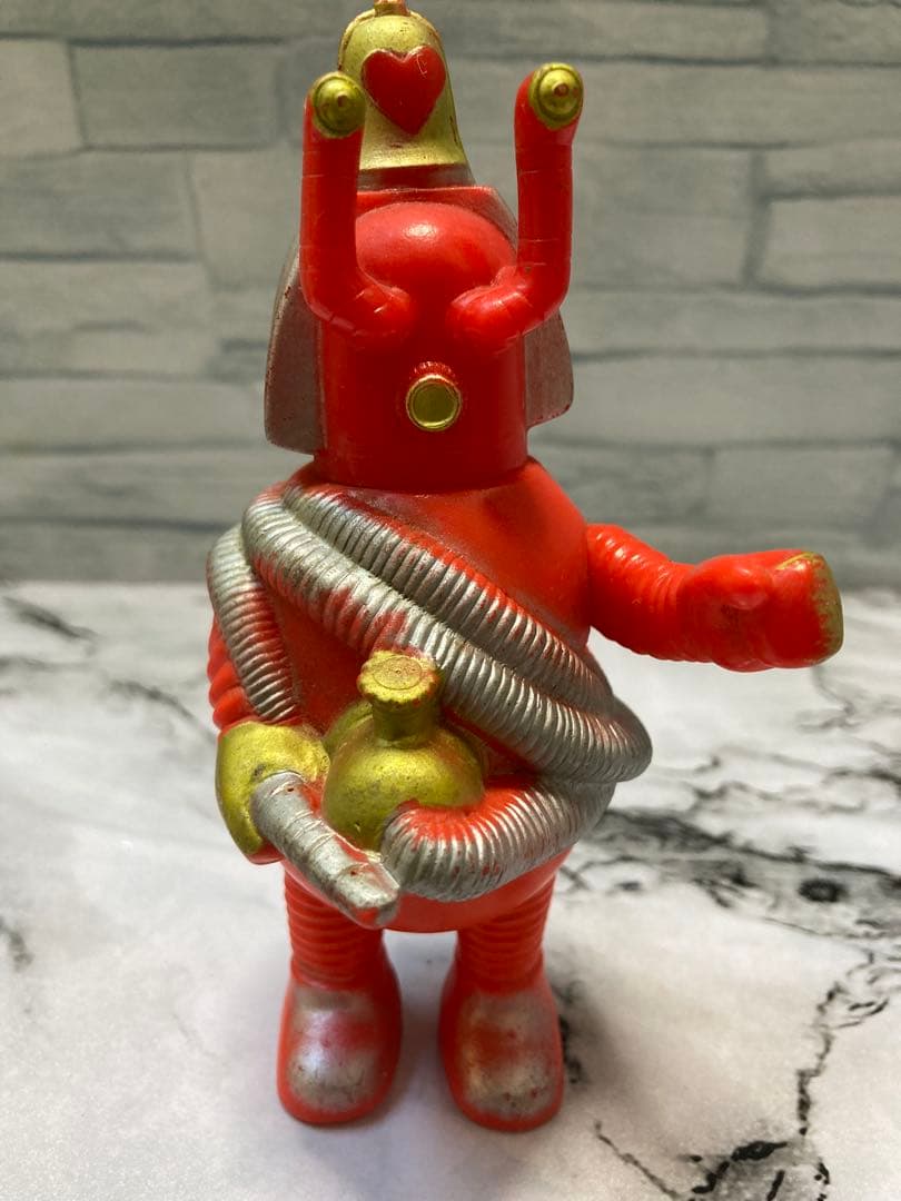 【お宝当時モノ】値引き　がんばれ！ロボコンソフビ