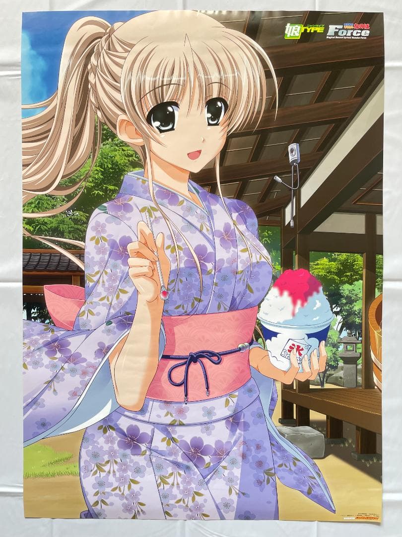 【非売品】魔法戦記リリカルなのはForce B2 ポスター