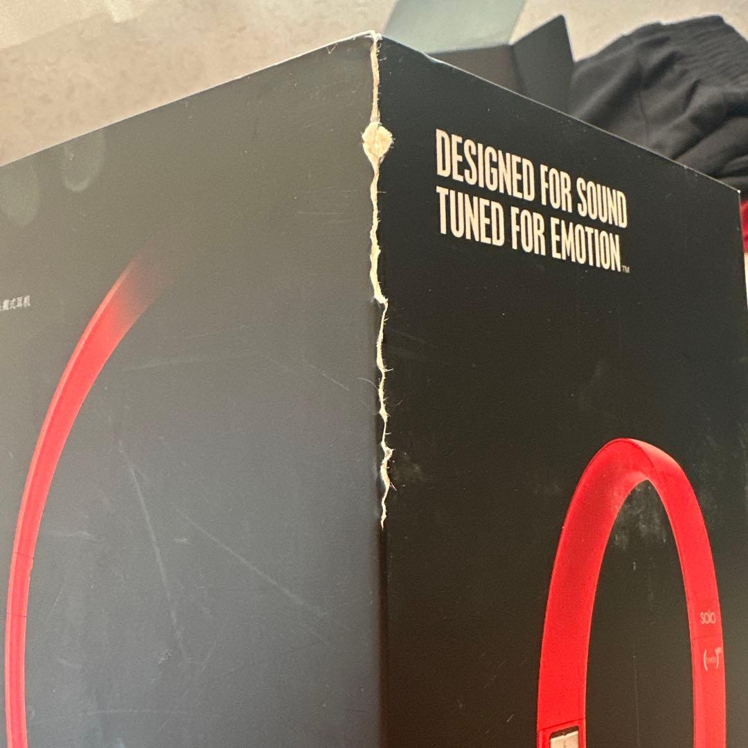 Beats Solo2 ヘッドホン グロスレッド