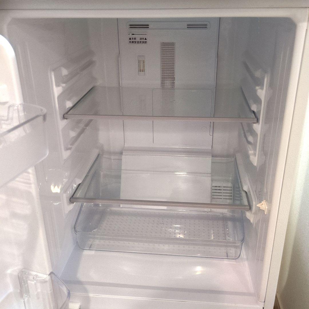 【2018年製】SHARP 冷蔵庫 (137L) SJ-14E6-KW
