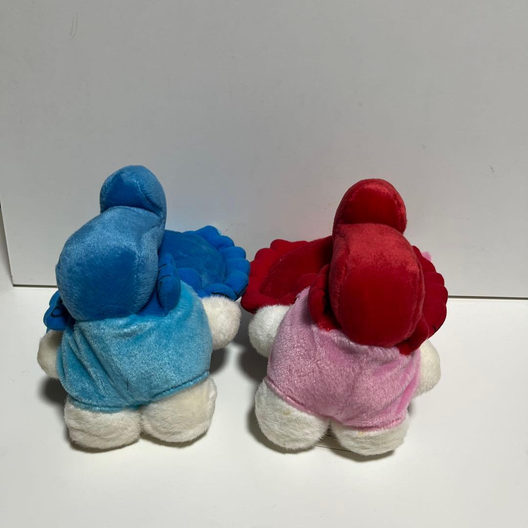 ハローキティ ぬいぐるみセット 沖縄 シーサー ブルー&ピンク サンリオ