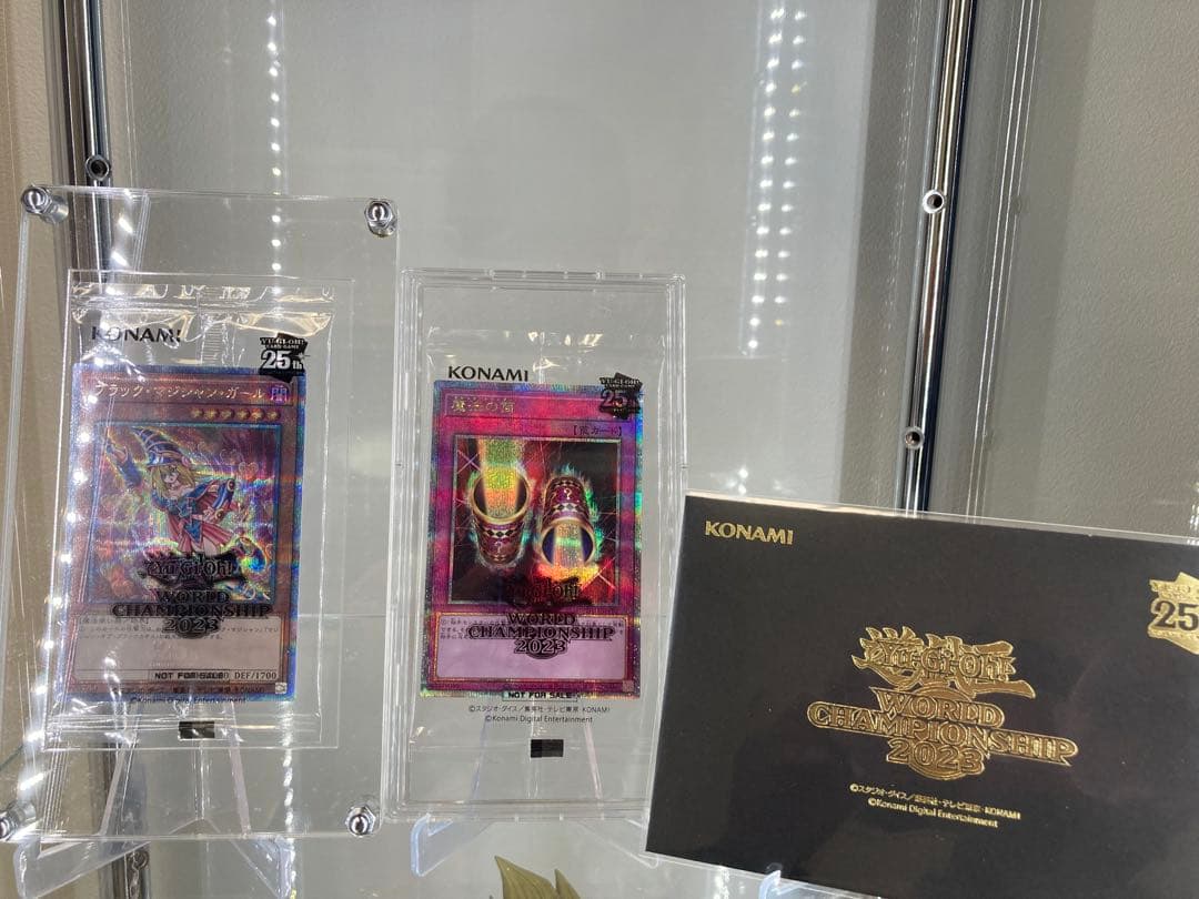 真*澄様 遊戯王 wcs2023 ブラックマジシャンガール、魔法の筒