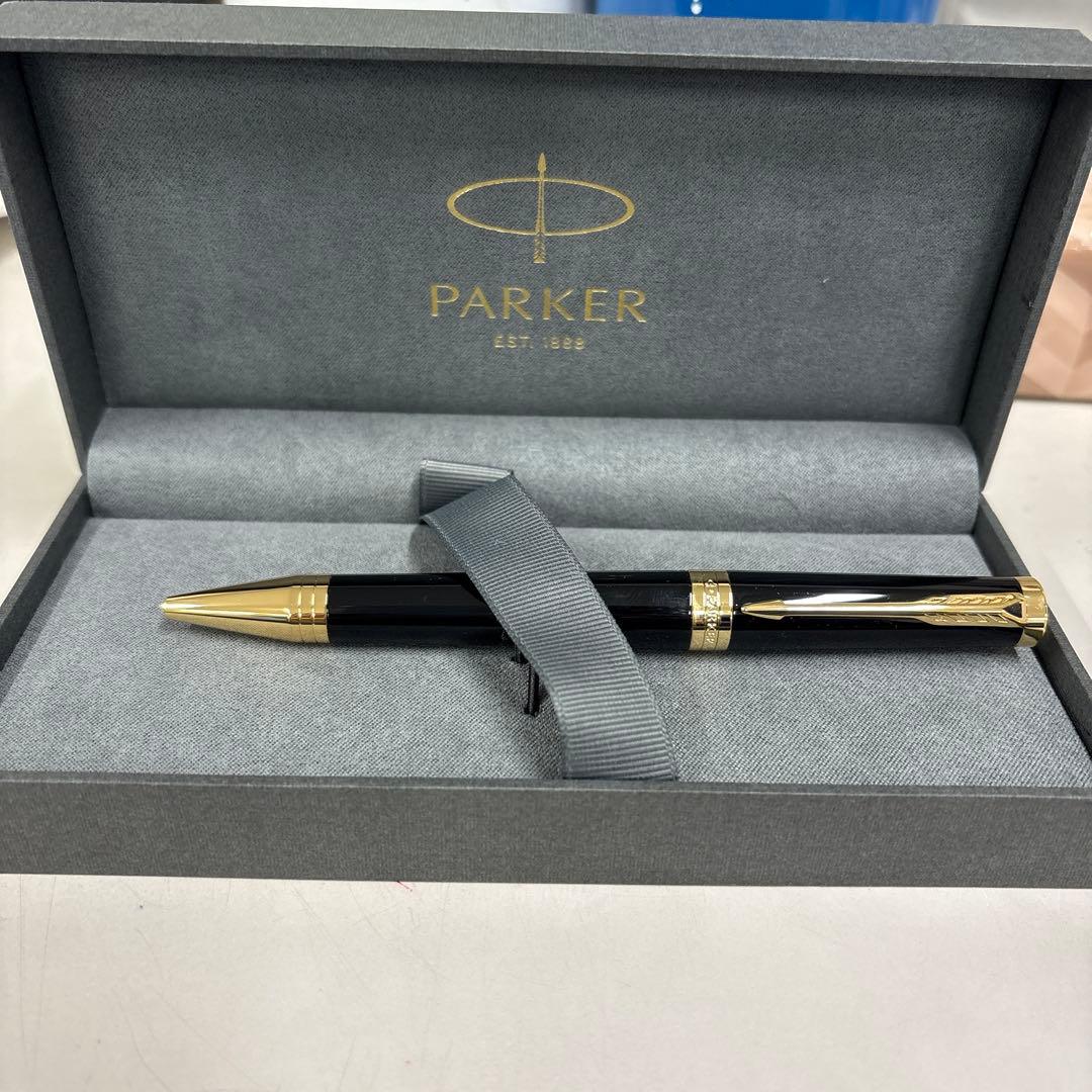 PARKER パーカー ボールペンインジェニュイティ ブラックGT 中字 油性