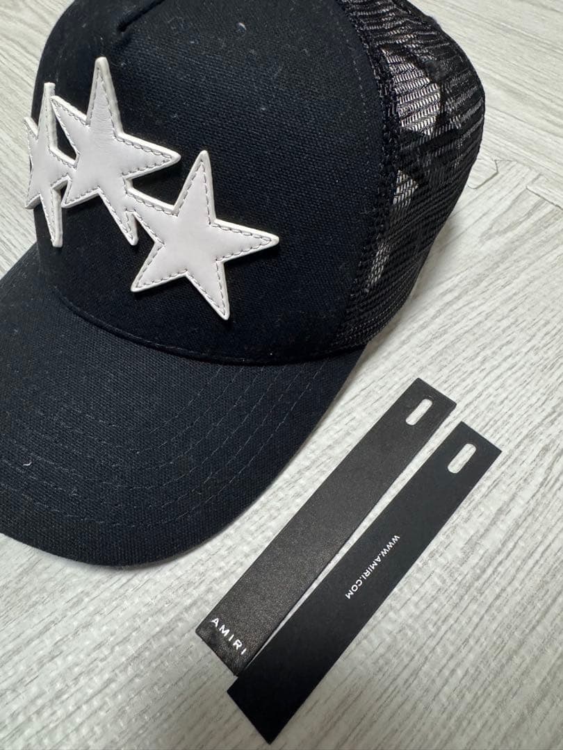 AMIRI キャップ　3 STAR TRUCKER HAT アミリ