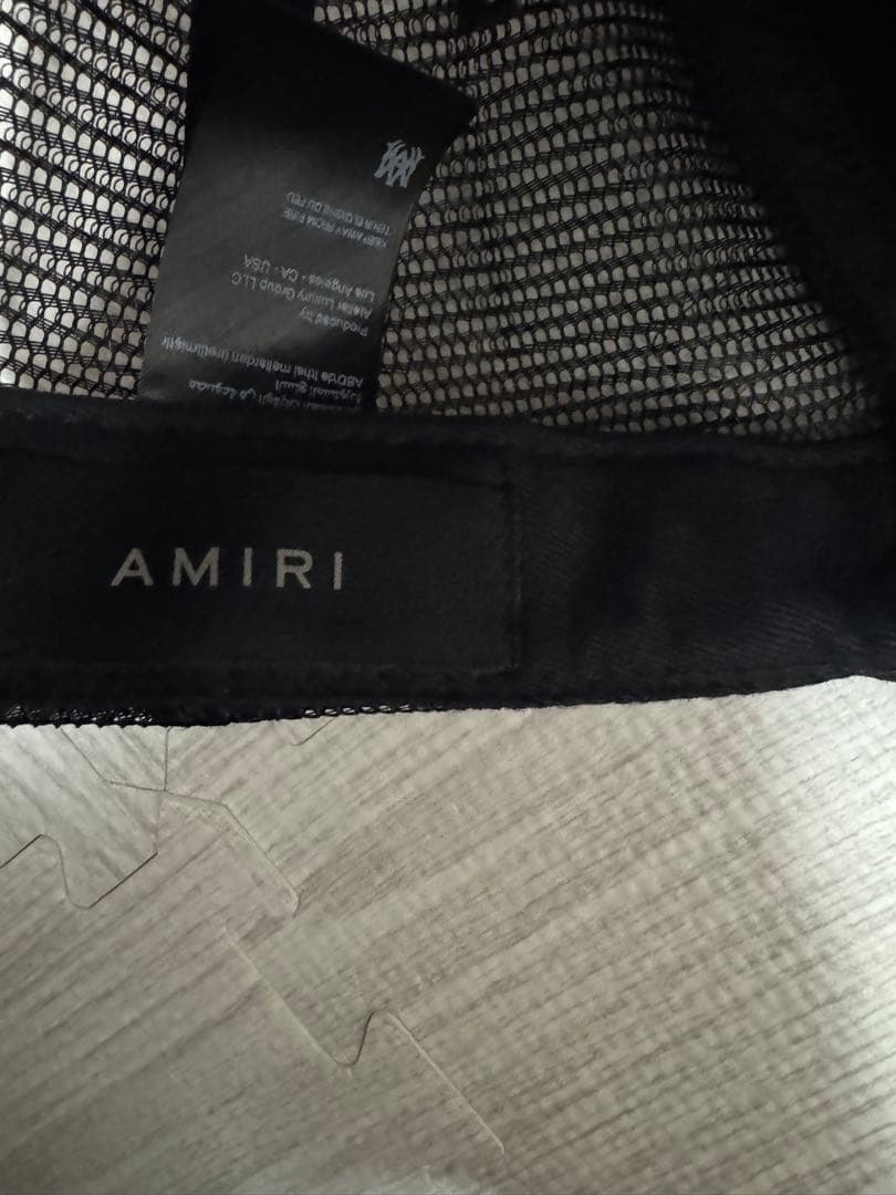 AMIRI キャップ　3 STAR TRUCKER HAT アミリ
