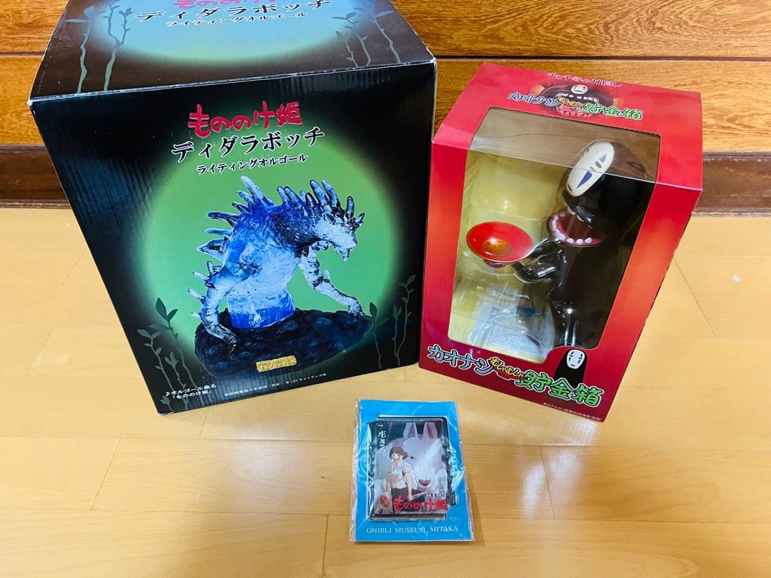 もののけ姫　ディダラボッチ　ライティングオルゴール　カオナシ　千と千尋　新品未開