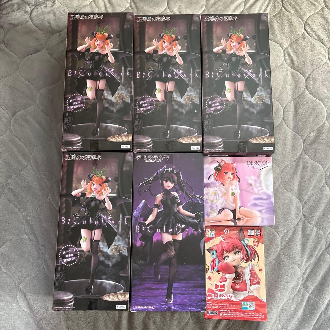 美少女系プライズフィギュア7個セット