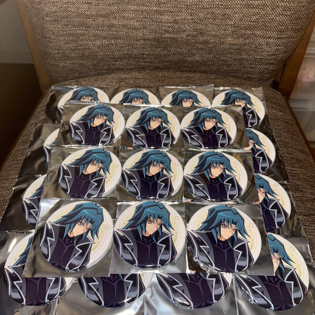 遊戯王 デュエルモンスターズGXコラボカフェ　BLANC缶バッジ 丸藤亮 25点