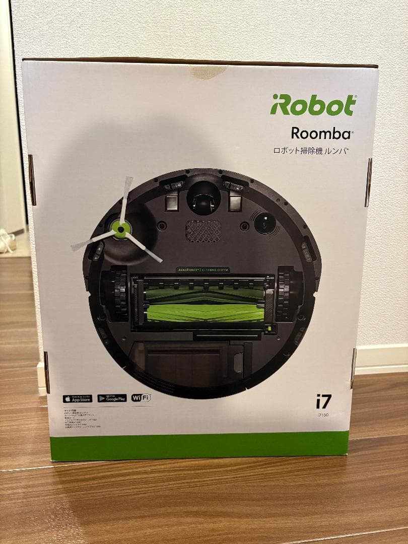 Roomba i7 ルンバ i7｜動作良好｜新品フィルター・エッジブラシ付き