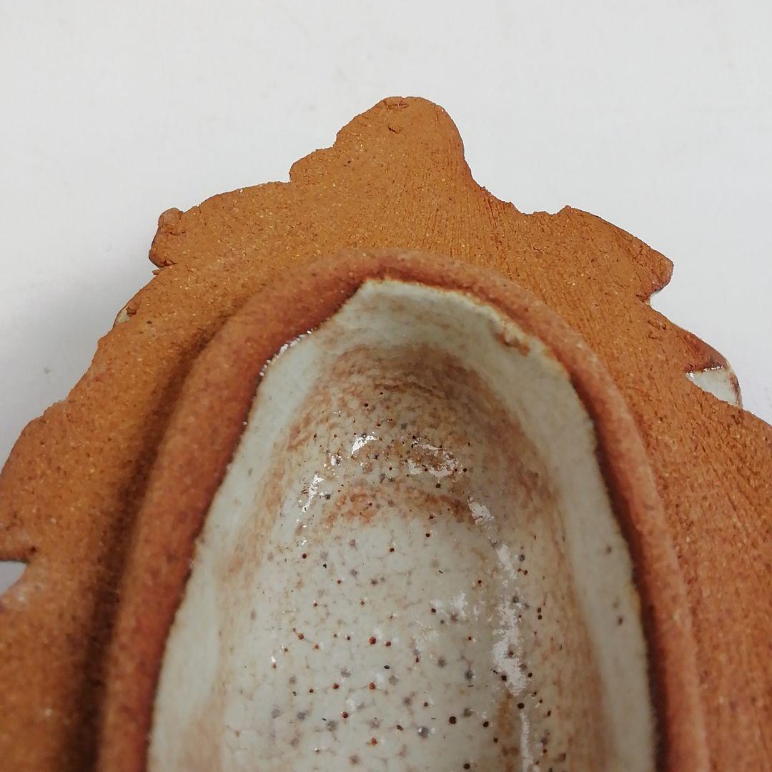 Ｔ８０４　香合　『萩松笠　香合』『納富鳥雲 作』　共箱　茶道具