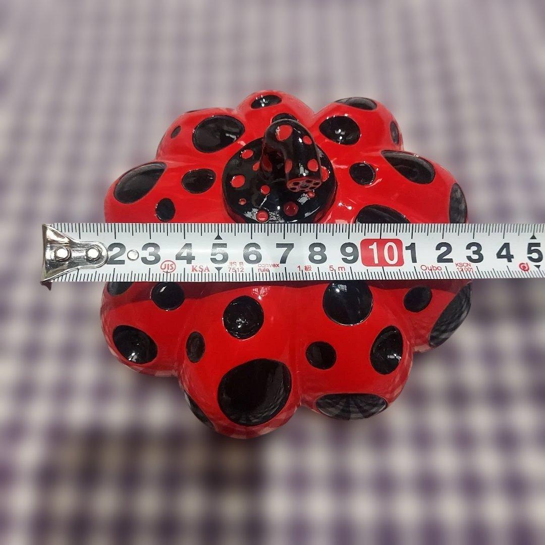 草間彌生 YAYOI KUSAMA かぼちゃ オブジェ ペーパーウェイト