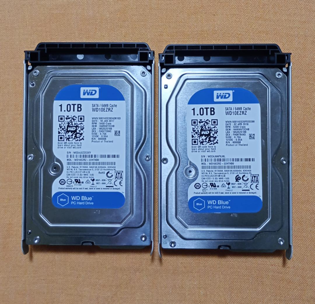 ★【動作品】QNAP HS-210 2TBファンレス NAS 静音②【送料無料】