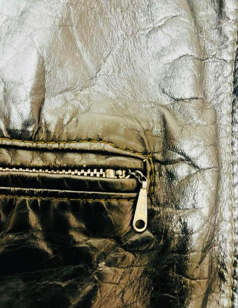 BROOKS ブラック シングルライダース 60s 70s ジョニー ディップ