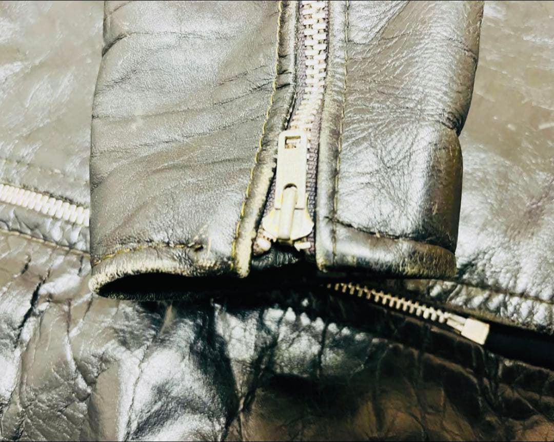 BROOKS ブラック シングルライダース 60s 70s ジョニー ディップ