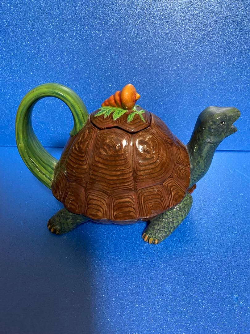 【限定品】ミントン　マジョリカコレクション　タートルティーポット