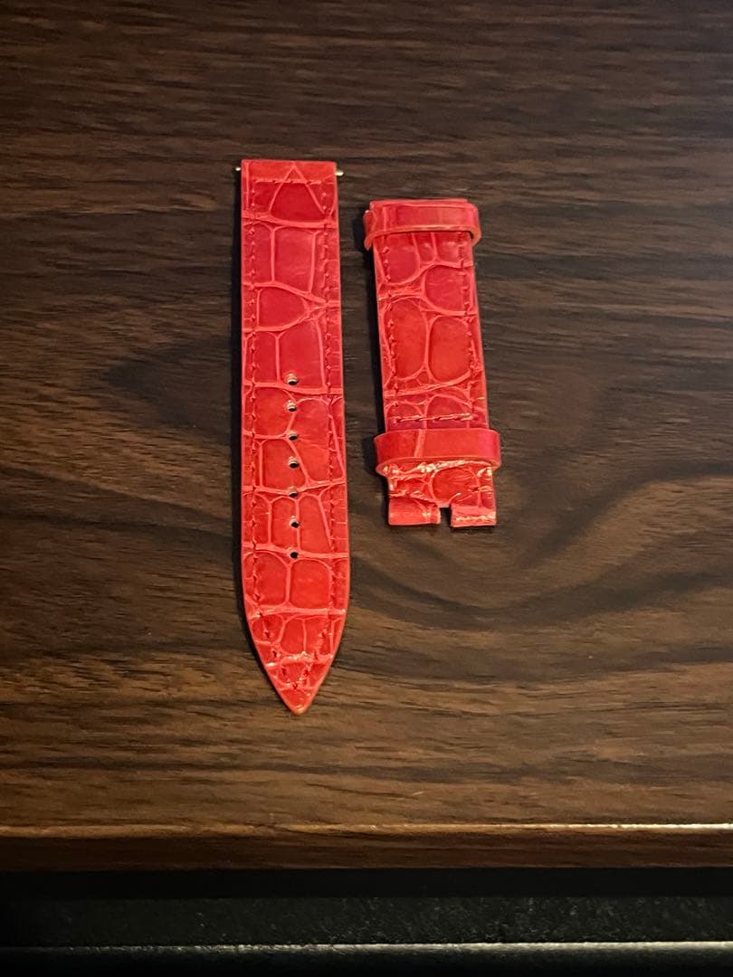 やすです。FRANCK MULLER ロングアイランドレザーベルト 未使用