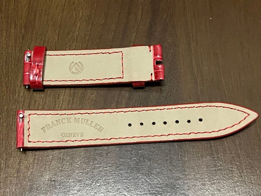 やすです。FRANCK MULLER ロングアイランドレザーベルト 未使用