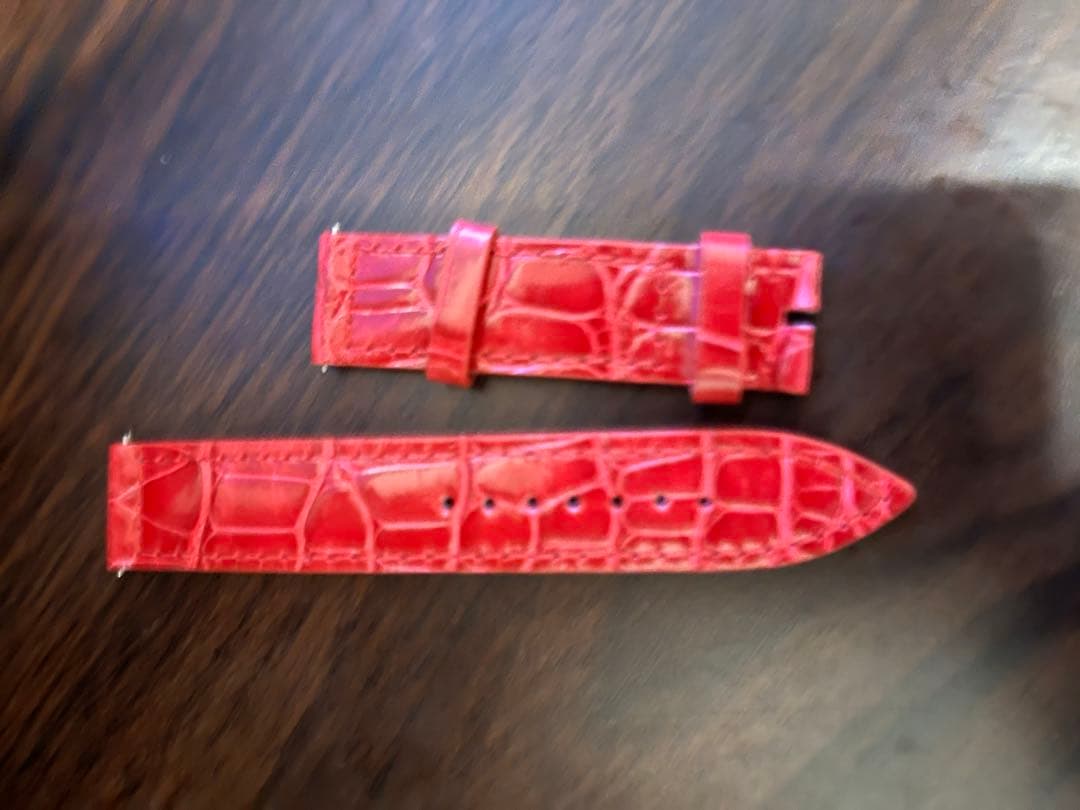 やすです。FRANCK MULLER ロングアイランドレザーベルト 未使用