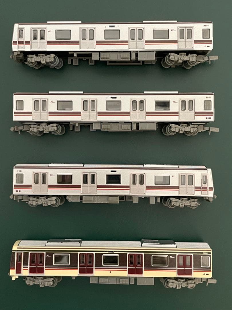 北大阪急行 9000系 北急 トミーテック 鉄コレ【3＋1連/ディテールアップ】