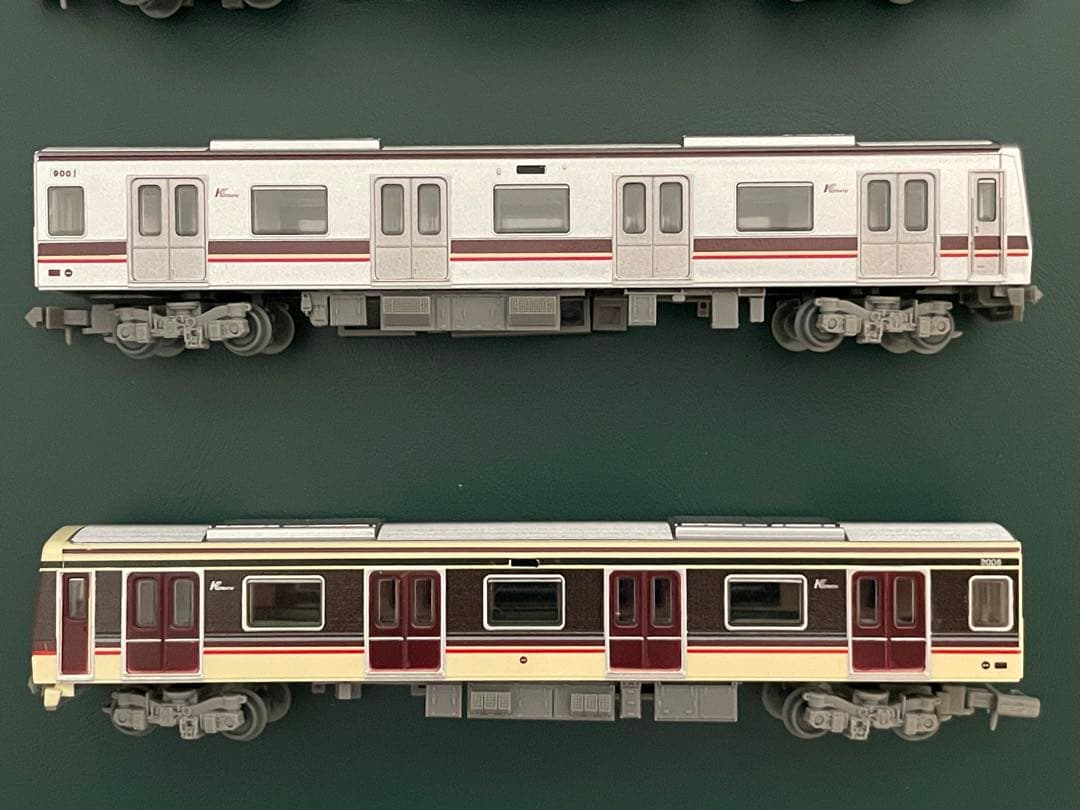 北大阪急行 9000系 北急 トミーテック 鉄コレ【3＋1連/ディテールアップ】