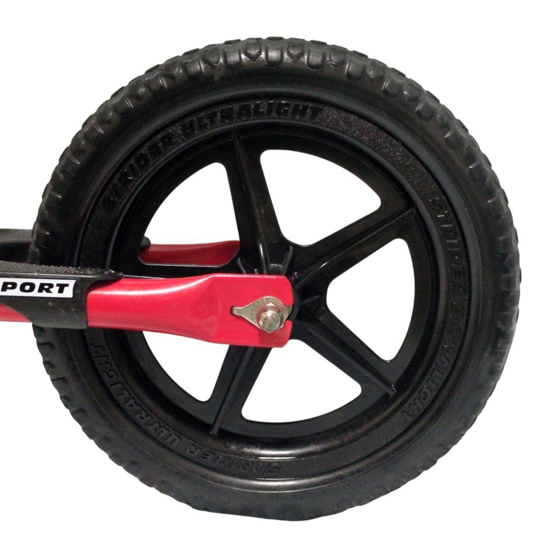 【極美品】STRIDER SPORT 12インチ バランスバイク 赤